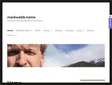 Tablet Screenshot of markwebb.name